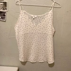 Large E&M Polka Dot Tank top